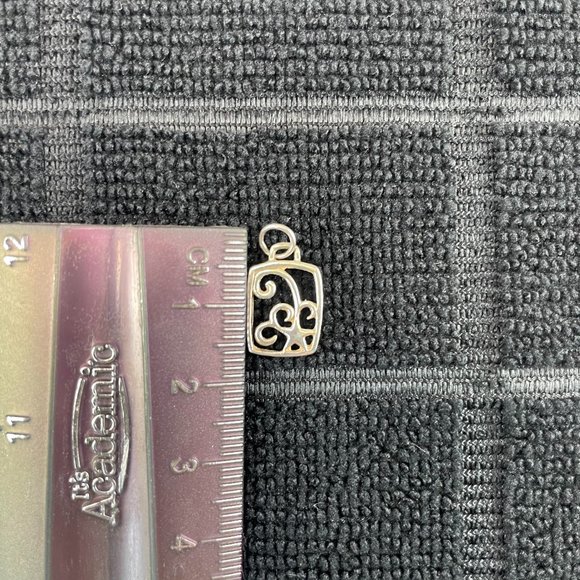 Vintage Inspirational Sterling Silver Pendant - Picture 2 of 3